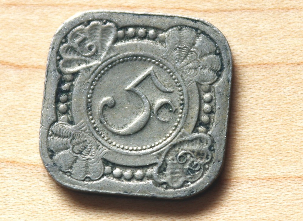 1962 Netherlands Antilles 5 Cents