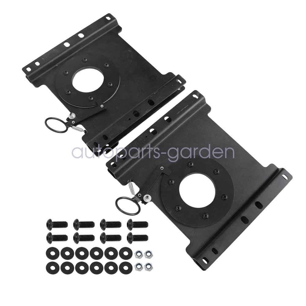 Left+Right Seat Swivel Base Bracket For 97-24 Ford Econoline E150-E450
