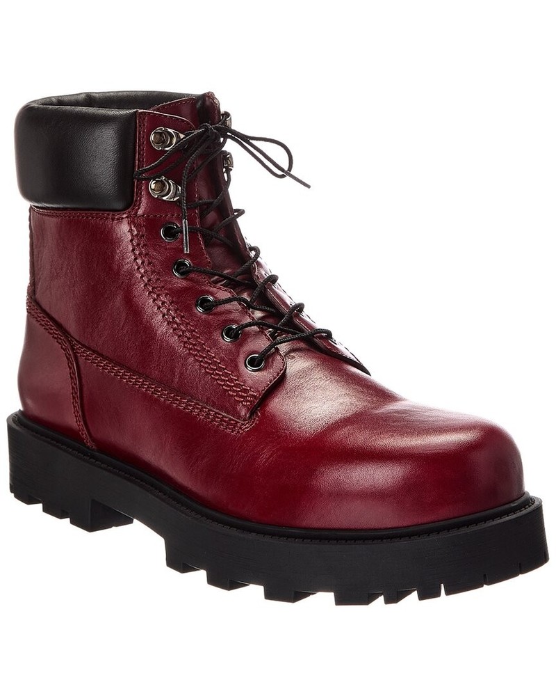 Givenchy Show Leather Boot Men's