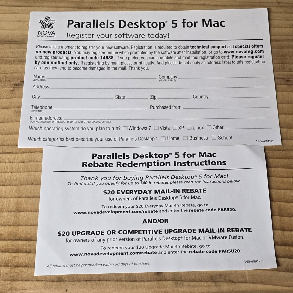 Parallels Desktop 5.0 for Mac - Computer Software