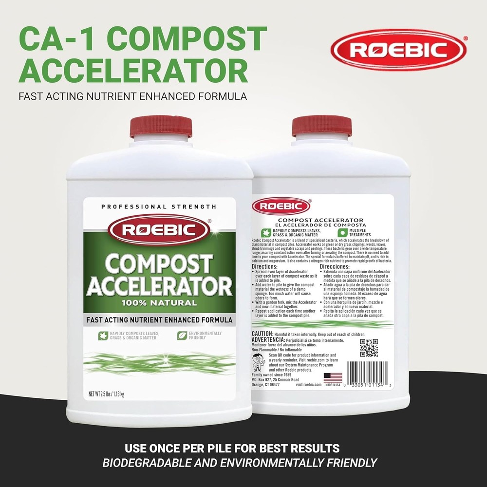 2.5lb CA-1 Compost Accelerator: Boost Nutrients & Decomposition Effortlessly