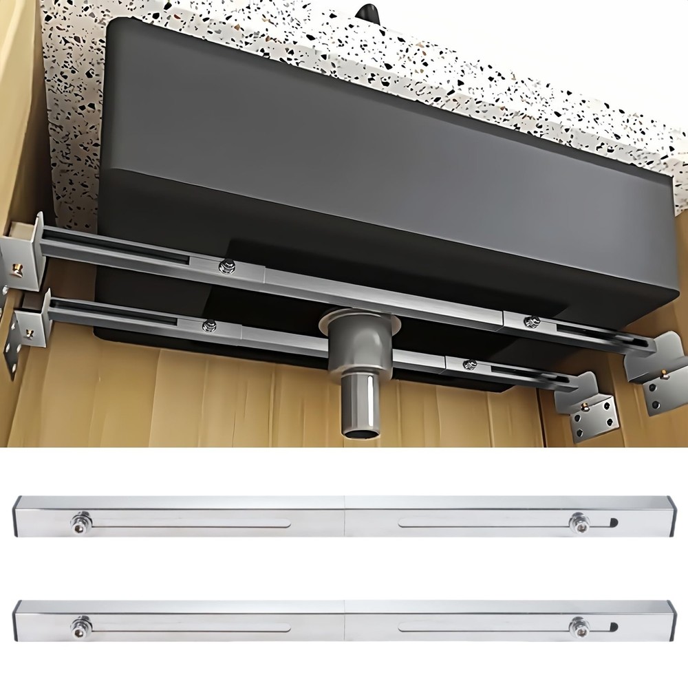 Undermount Sink Brackets, Stainless Steel Adjustable Undermounts Sinks Suppor
