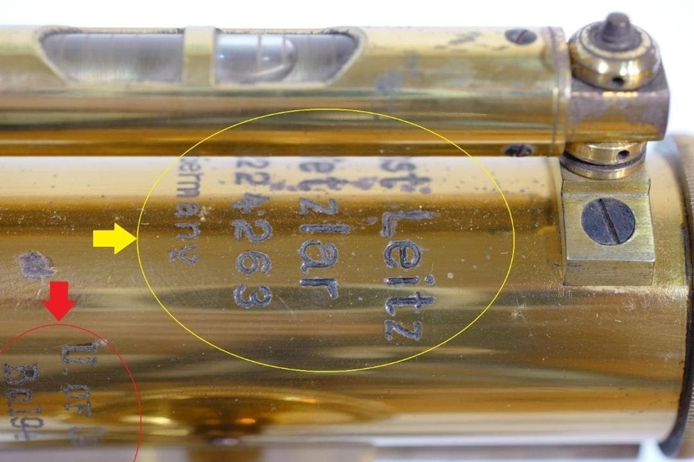 Antique Microscope No. 34: Ernst Leitz Vertical Reading Microscope