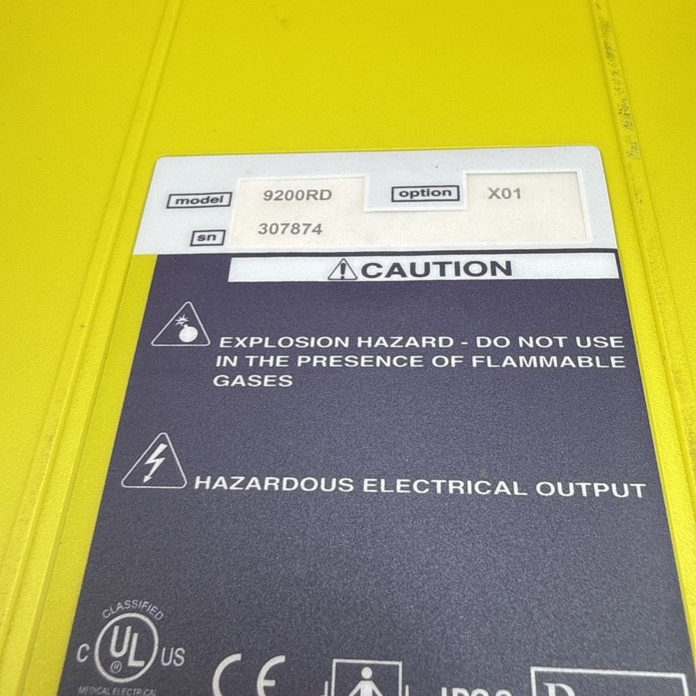 POWERHEART AED 9200RD Tested Working (read Description)