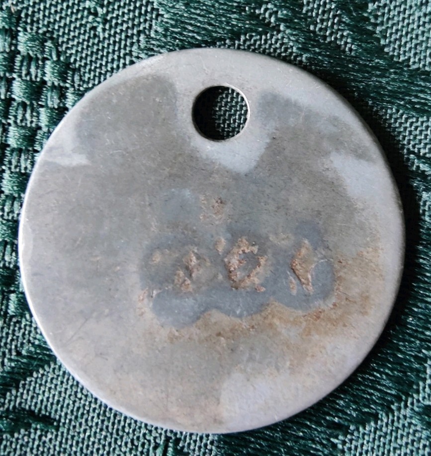 Grimethorpe Colliery Pit Check Tally Token marked Grimethorpe Colliery 669