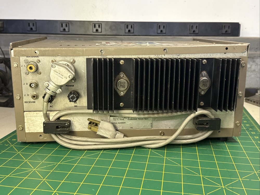 Marti RPT-40L Remote Pickup Transmitter As Is Untested Parts Or Repair