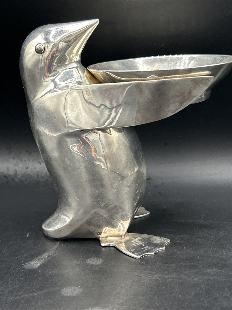 6” Penguin Silver Plate. Restoration Hardware India