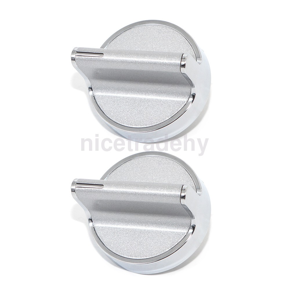 2 Pack W10828837 Surface Burner Knob Compatible With Whirlpool Range Knobs