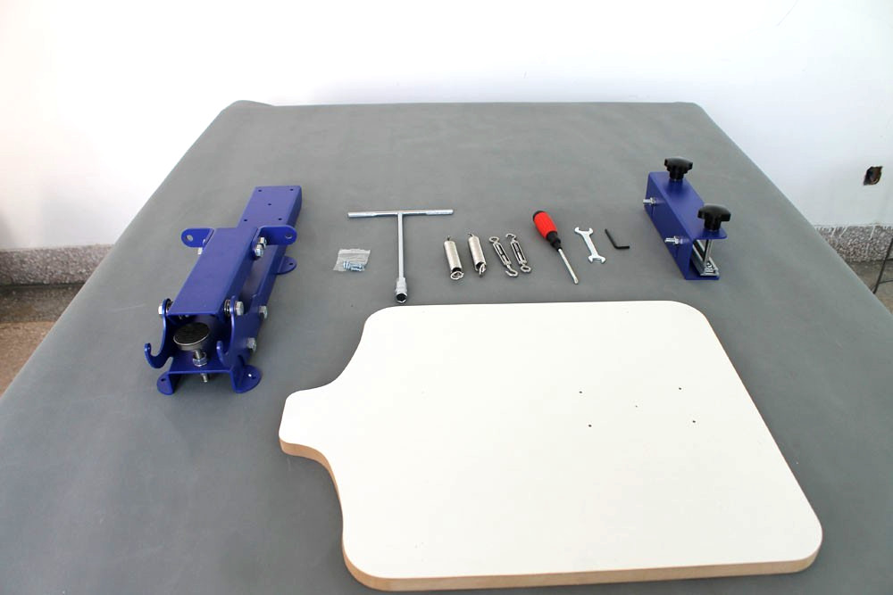 Desktop Fixed Single Color Screen Printing Machine T-shirt Press Fixed Pallet