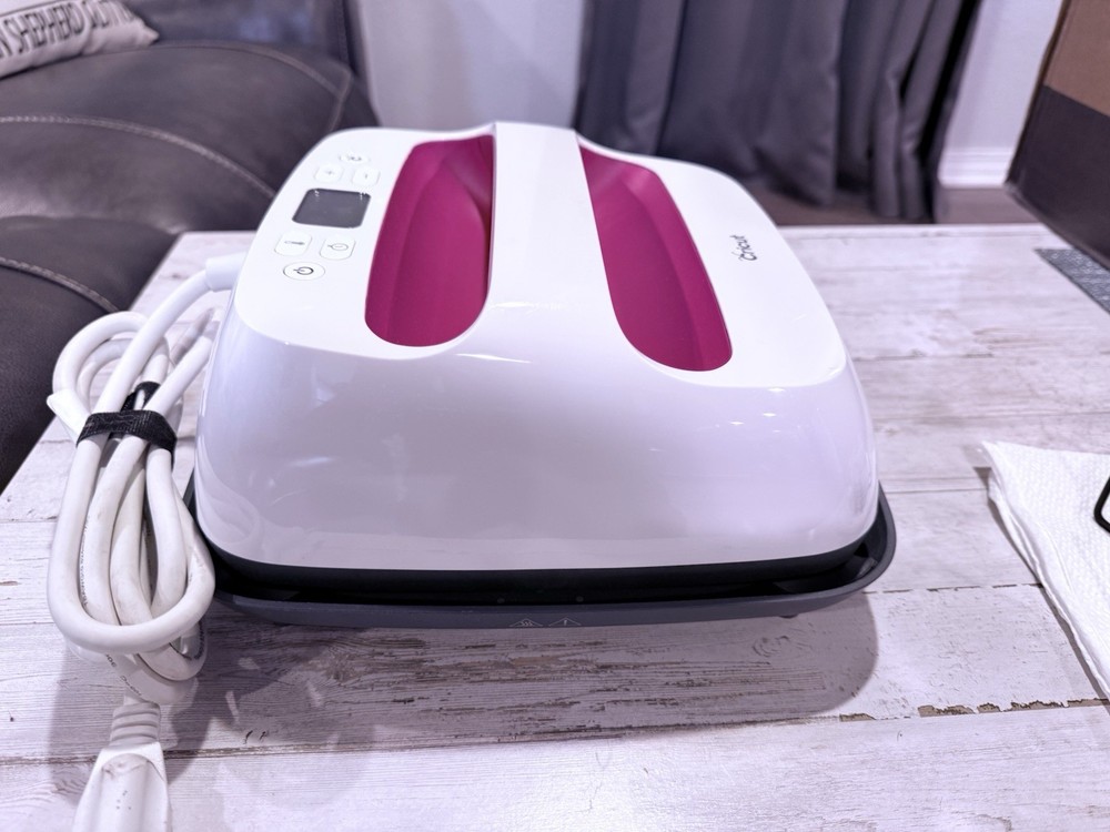 Cricut EasyPress 2 - Heat Press Machine Raspberry, 12" x 10"