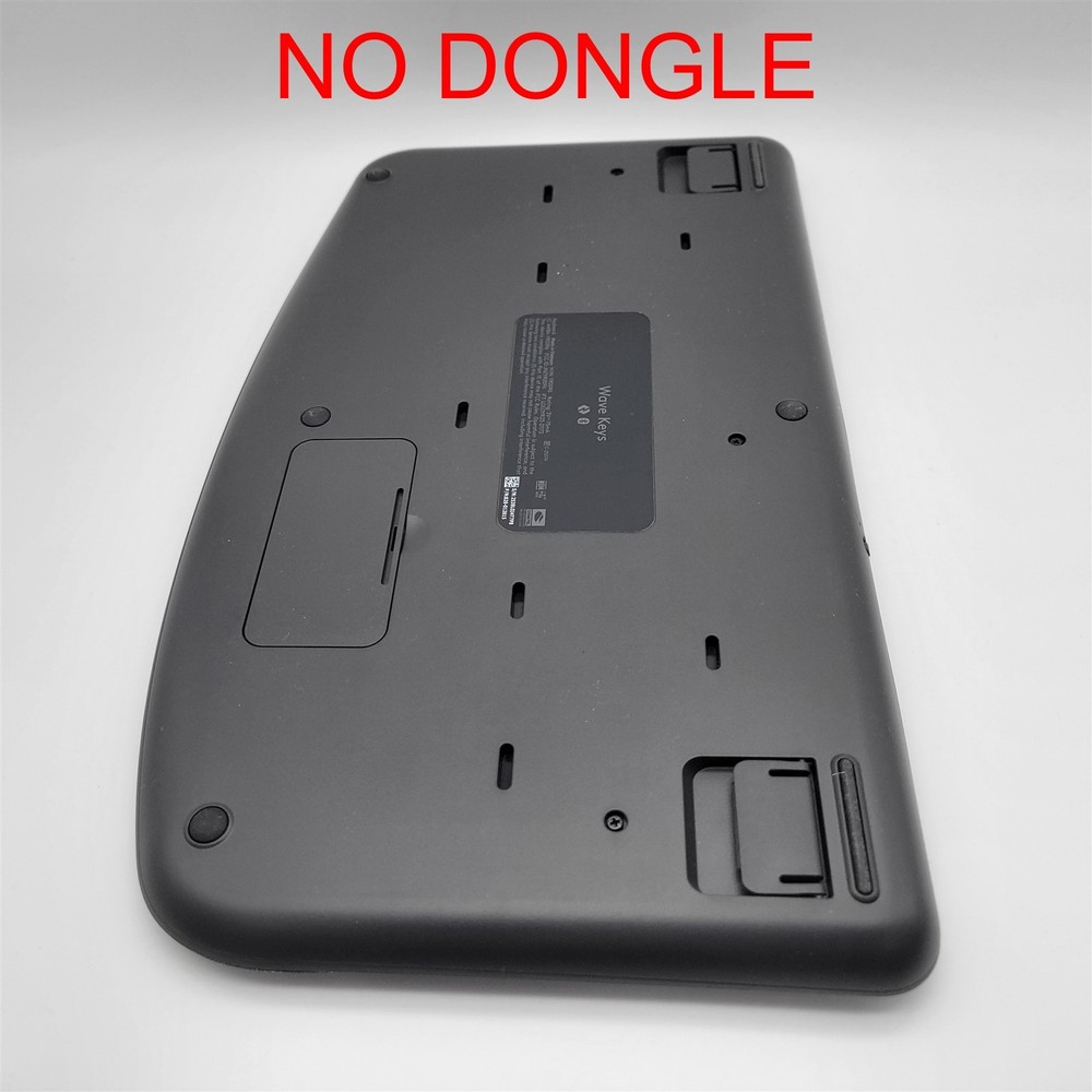 Logitech Wave Keys & Lift Vertical Mouse - Ergonomic - Graphite *NO DONGLE*