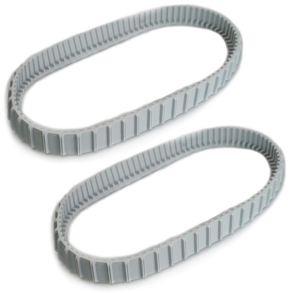2-Pack Gray Replacement Tracks – Fits Robotic Pool Cleaners for Smooth Glide