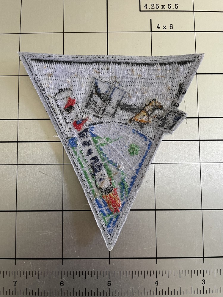 Authentic SPACEX Employee Serial Numbered Iridium 1 thru 7 Mission Patch