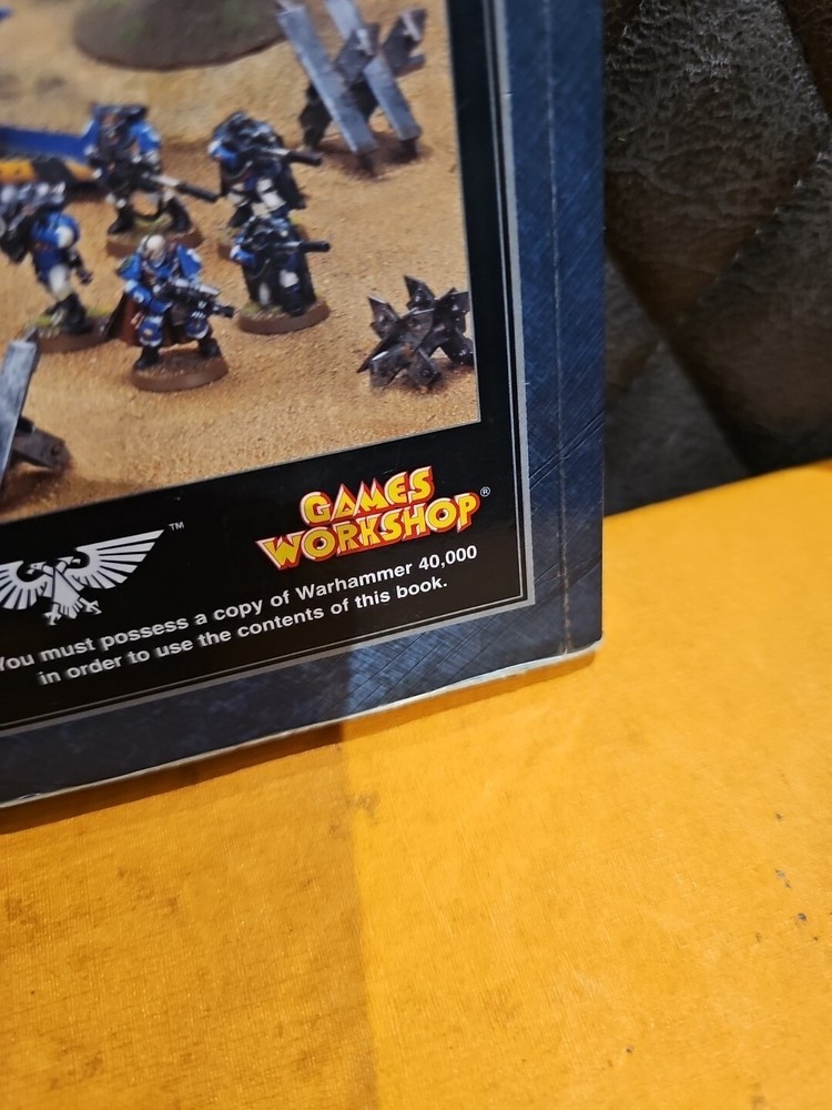 Warhammer 40k Space Marines Codex Old OOP BKS9
