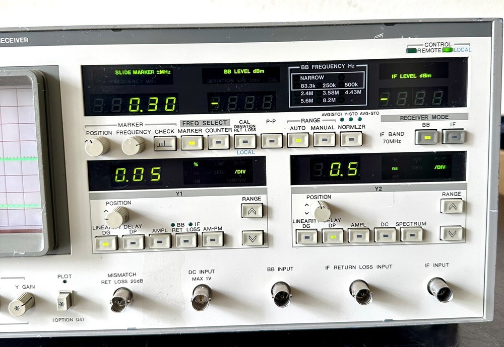Anritsu ME453M Digital Microwave System Analyzer Receiver