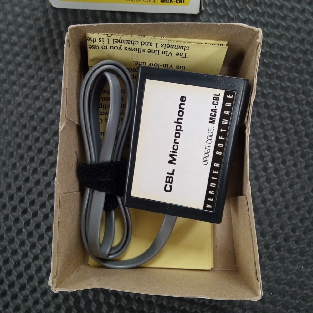 Vernier Software MCA-CBL microphone