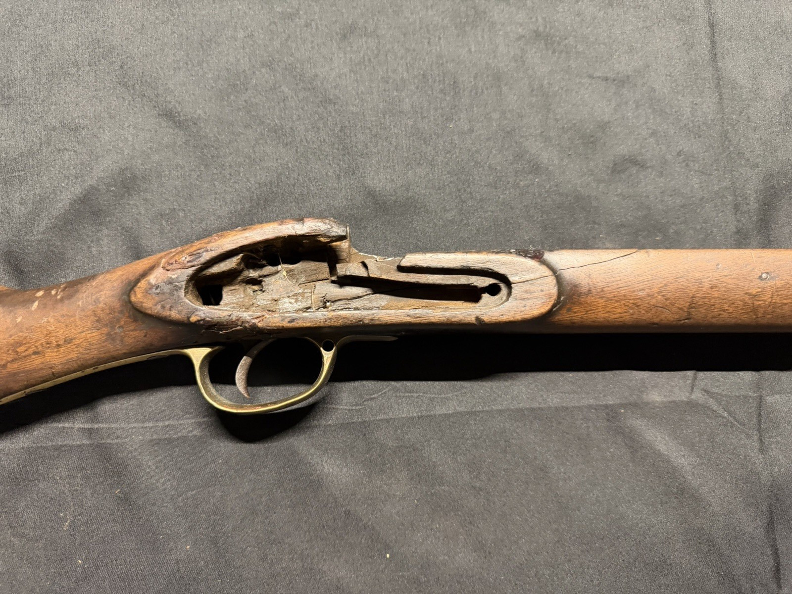 Civil War Era British P-1853 Enfield Damaged Sporterized Stock!