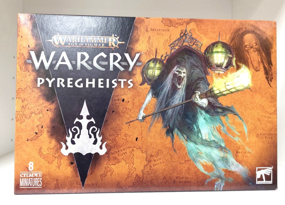 Warhammer Warcry Pyregheists Nighthaunt Single Models