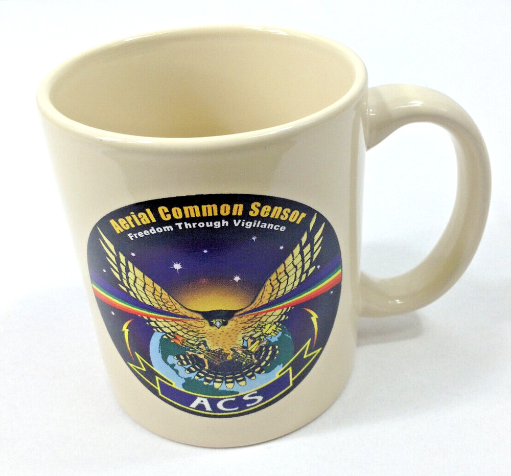Lockheed Martin US Army Aerial Common Sensor (ACS) Coffee Ceramic Mug