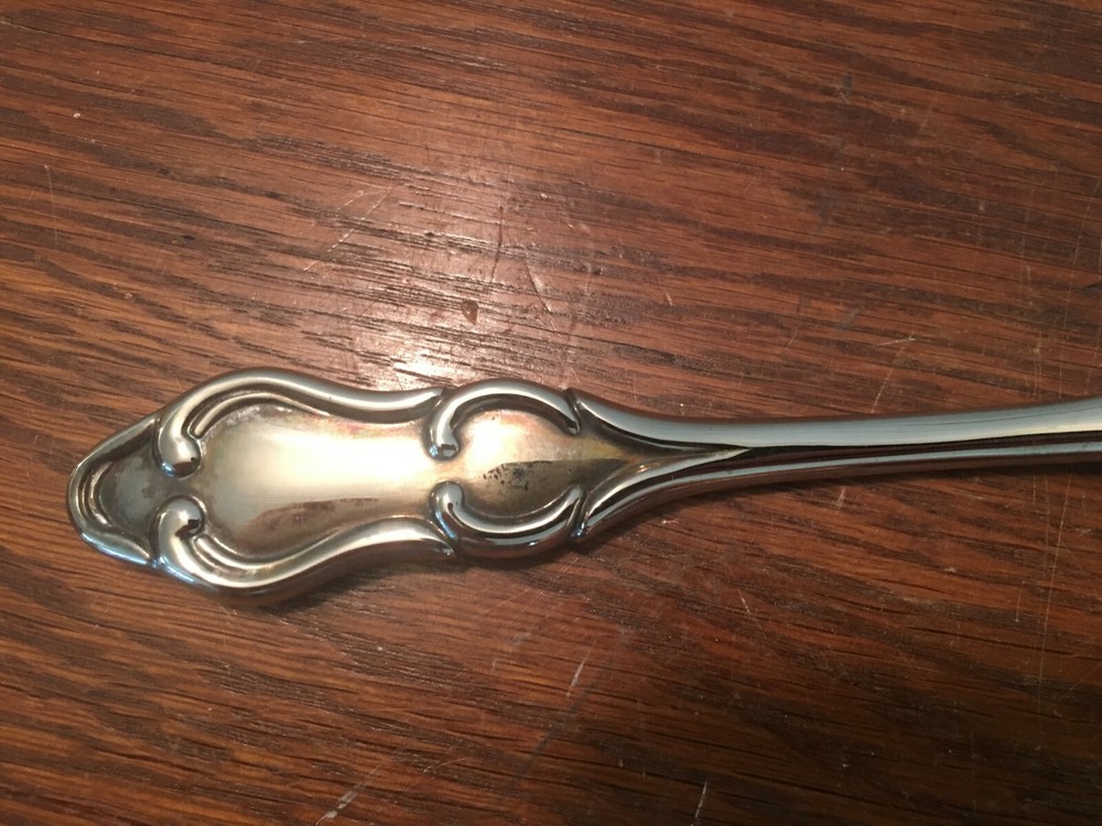 Vintage Silver Plated Cake Pie Server Spatula Engraved Merry Christmas Utensil