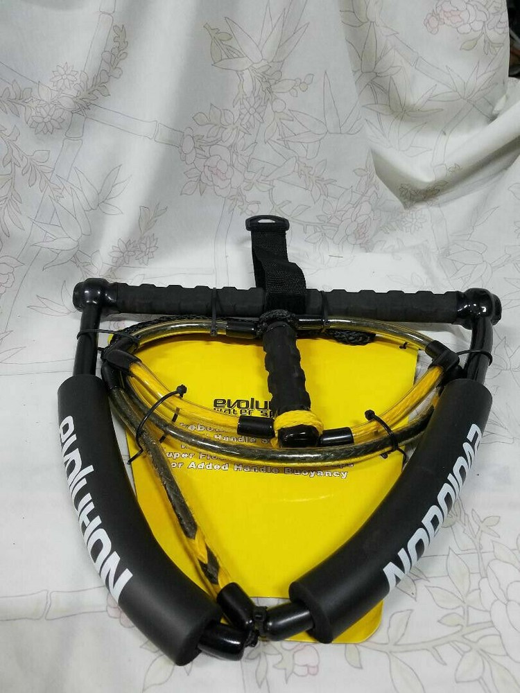 Evolution 15" Wakeboard " EVA Air Grip " 5' Handle Section W/Extra 6" Handle NEw