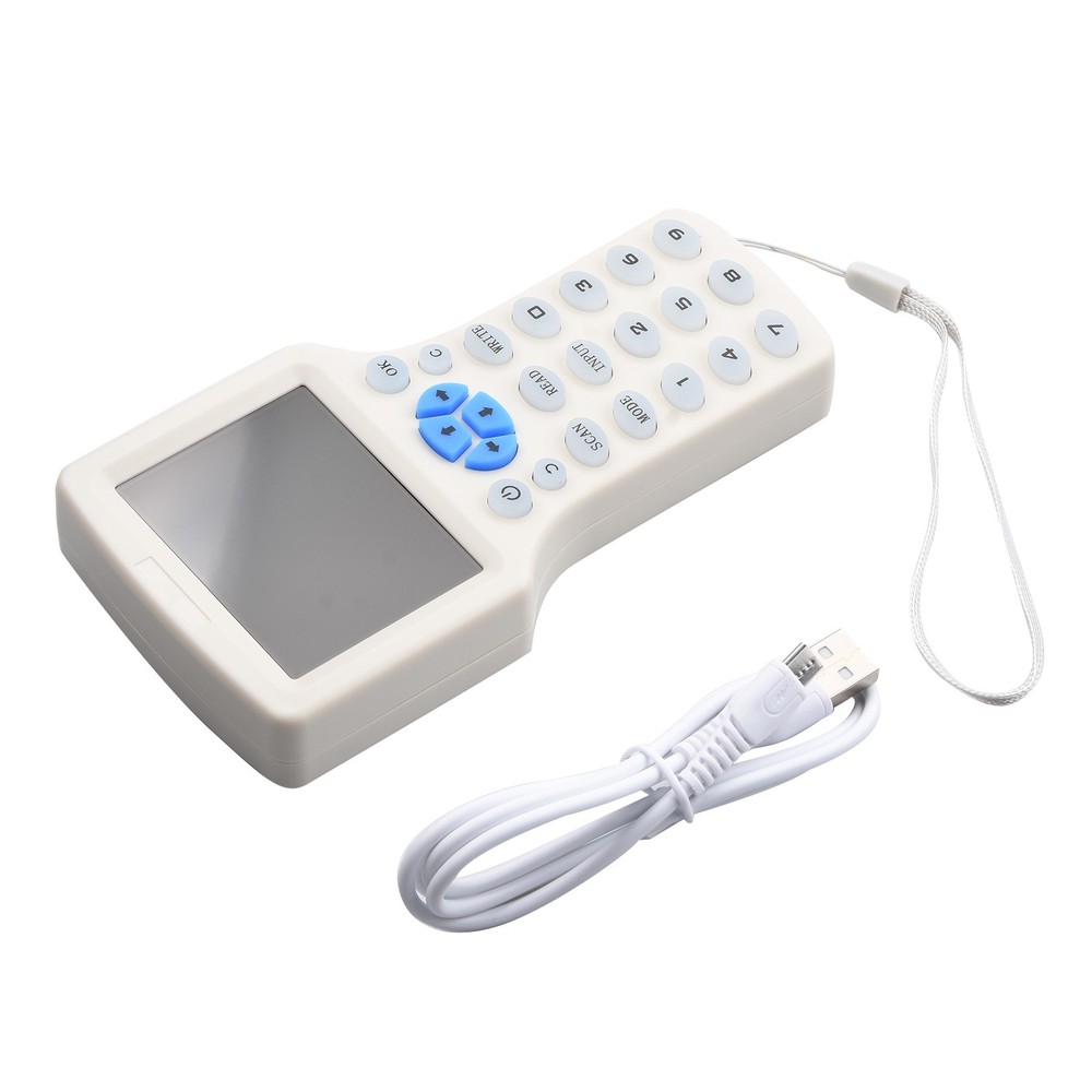 New 10 Frequency RFID/NFC Smart Card Reader Elevator Writer Copier IC ID Sensor