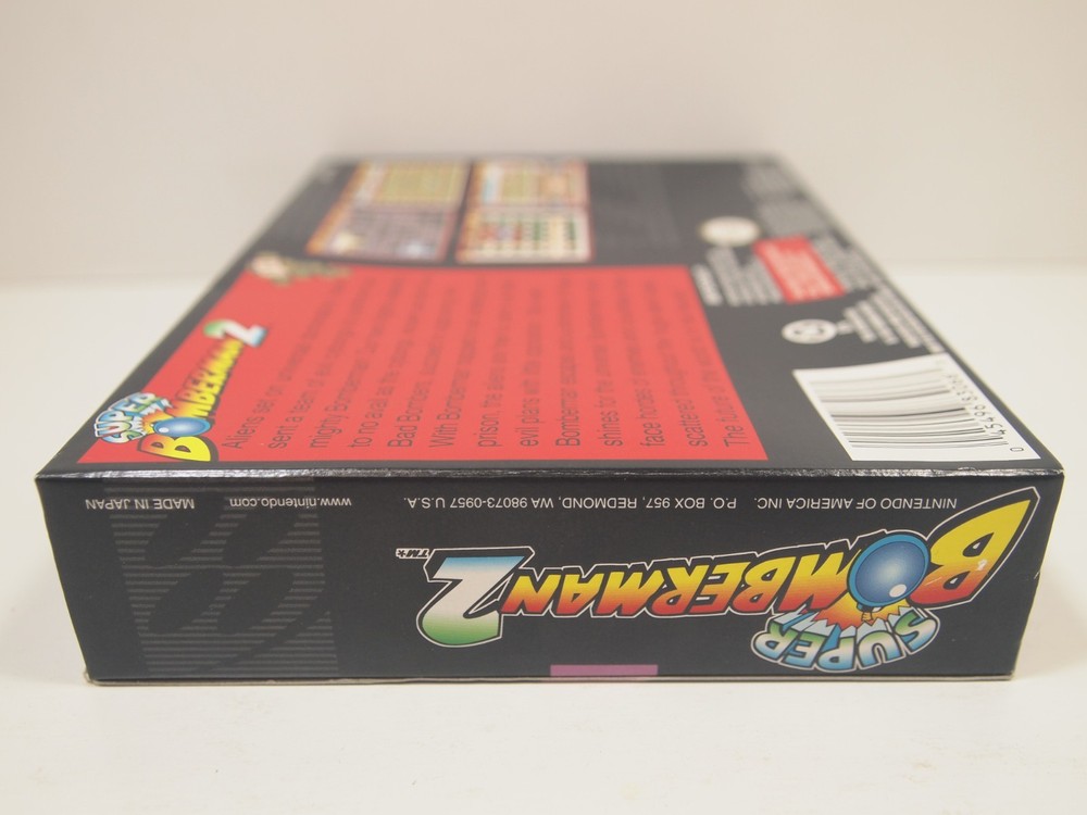 Super Bomberman 2 (Super Nintendo | SNES) Authentic BOX ONLY