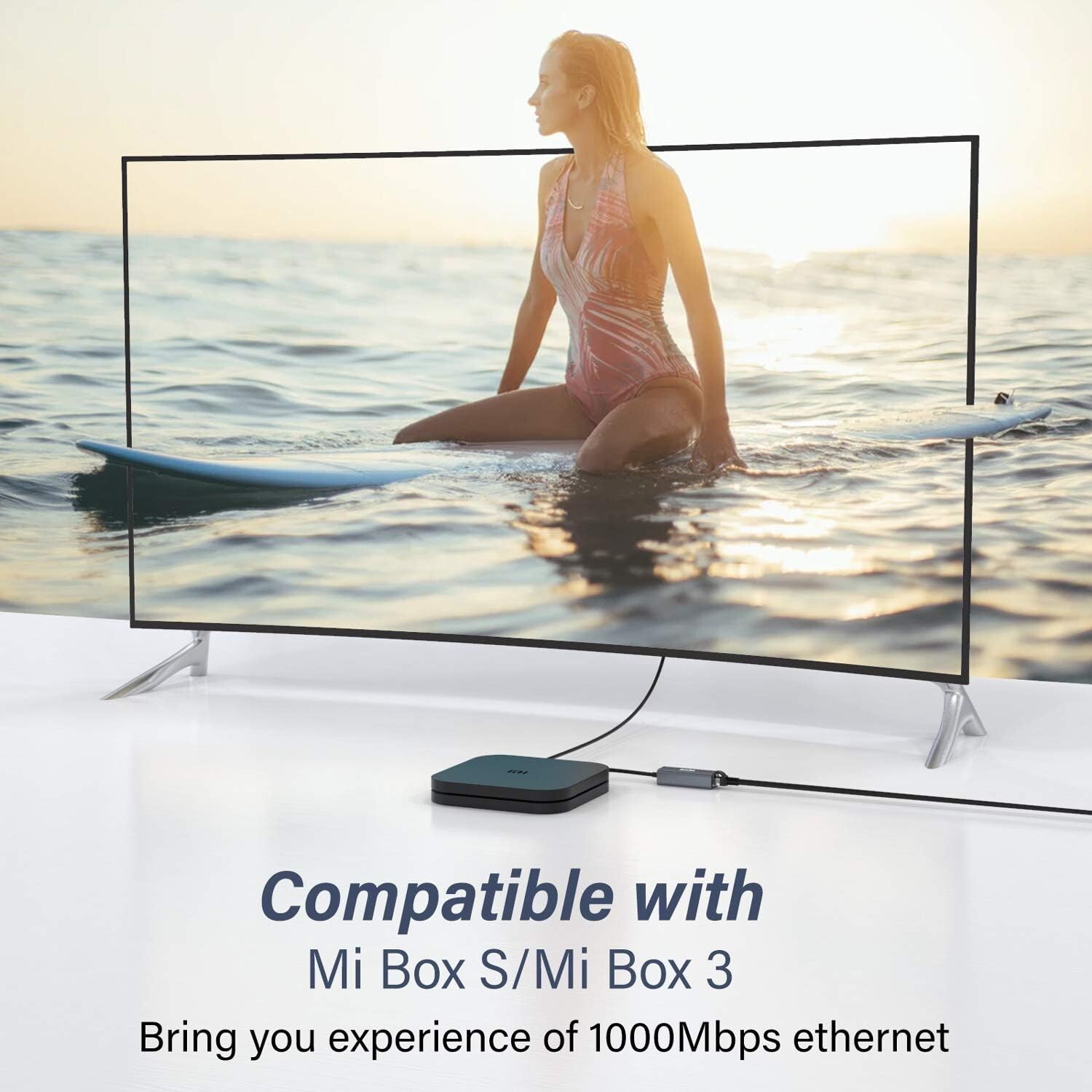 USB 3.0 Gigabit Ethernet LAN RJ45 1000Mbps Network Adapter For Windows PC Mac