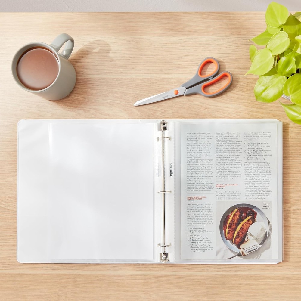 Sheet Protector, Non-Glare, 100-Pack, 8.5 X 11, Clear