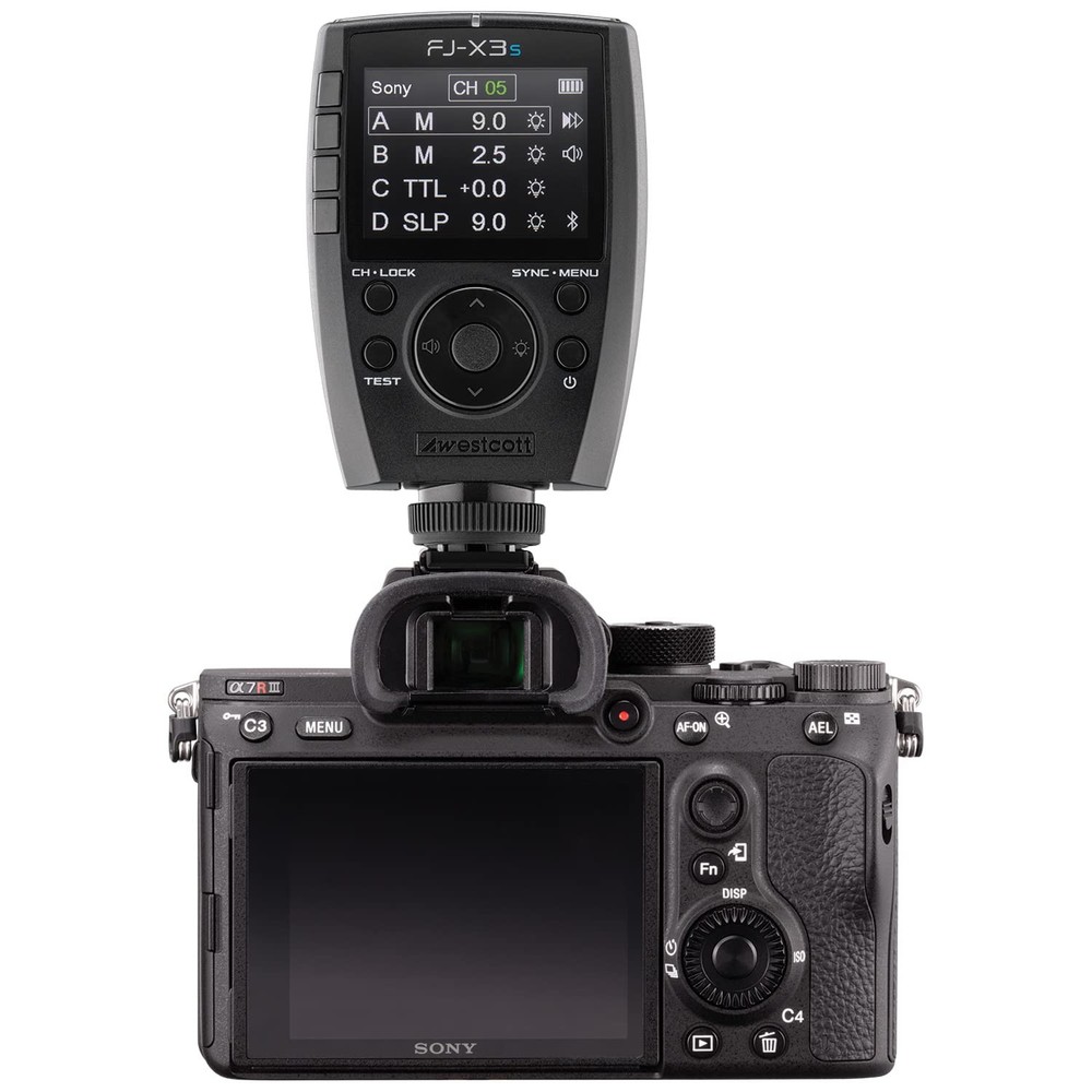 FJ Wireless Flash Trigger for Sony TTL High Speed Sync Mobile App Support
