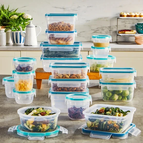 Snapware 38-piece Plastic Food Storage Set NEW in BOX with FREE SHIPPING!