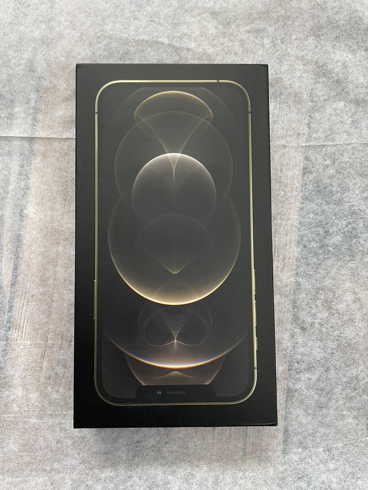 iPhone 12 Pro  Gold 128gb Empty Box Apple