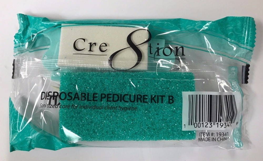5 PCS Complete PEDICURE Disposable Kit - 10 SETS!