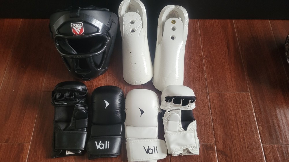 sparring gear adult used