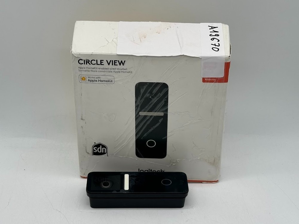 Logitech Circle View Apple HomeKit- enabled Wired Doorbell