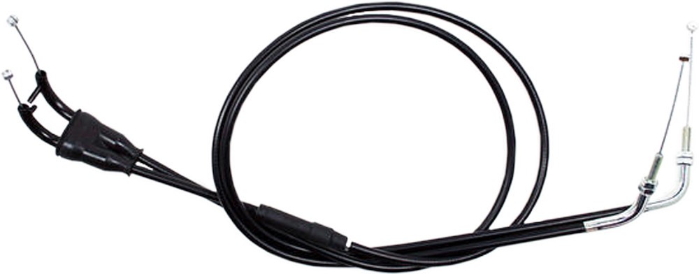 Motion Pro 04-0272 Black Vinyl Throttle Push-Pull Cable Set