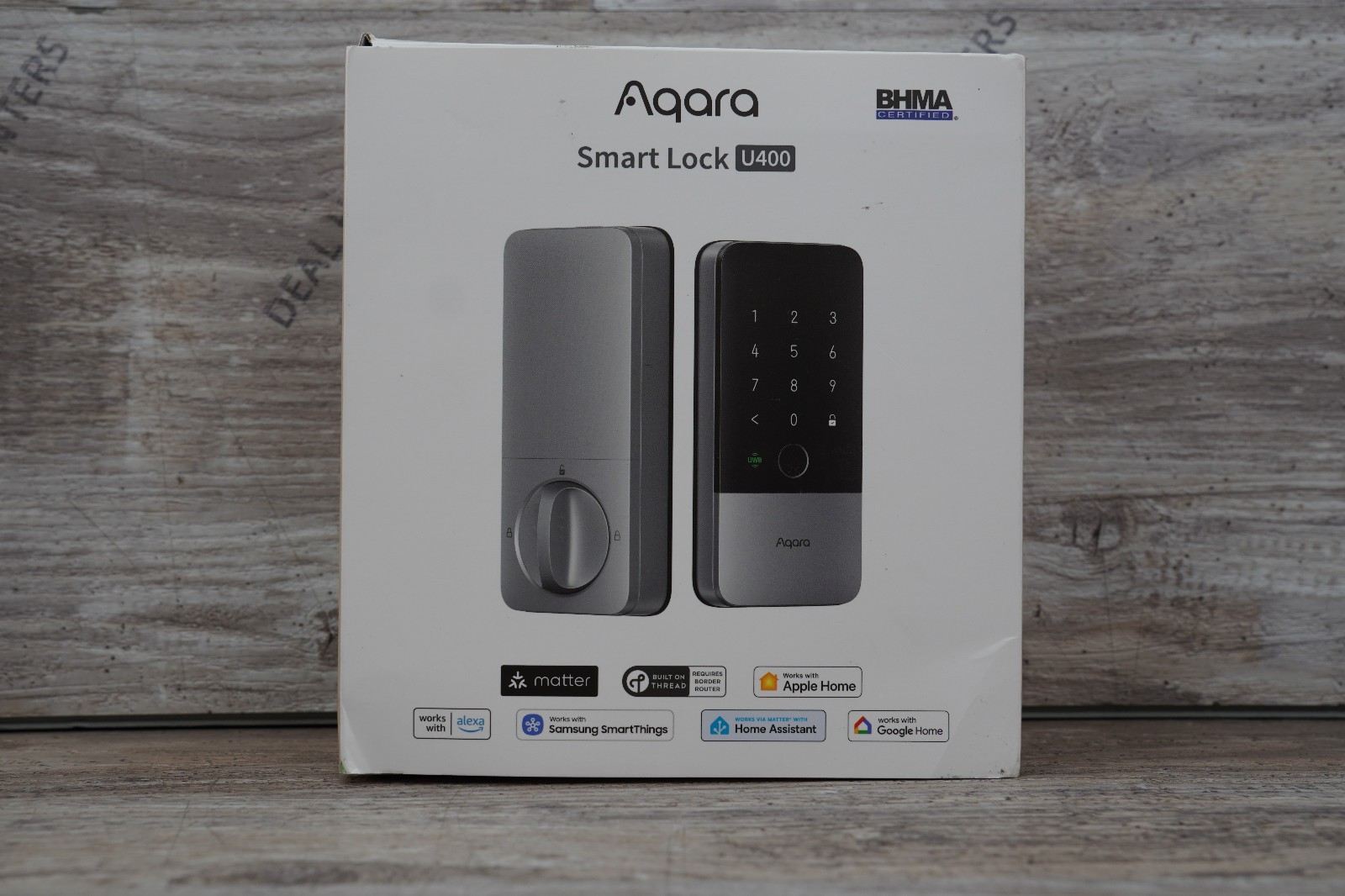 Aqara U400 Smart Lock (Keypad, Handsfree Unlock, Fingerprint Reader, Open Box)