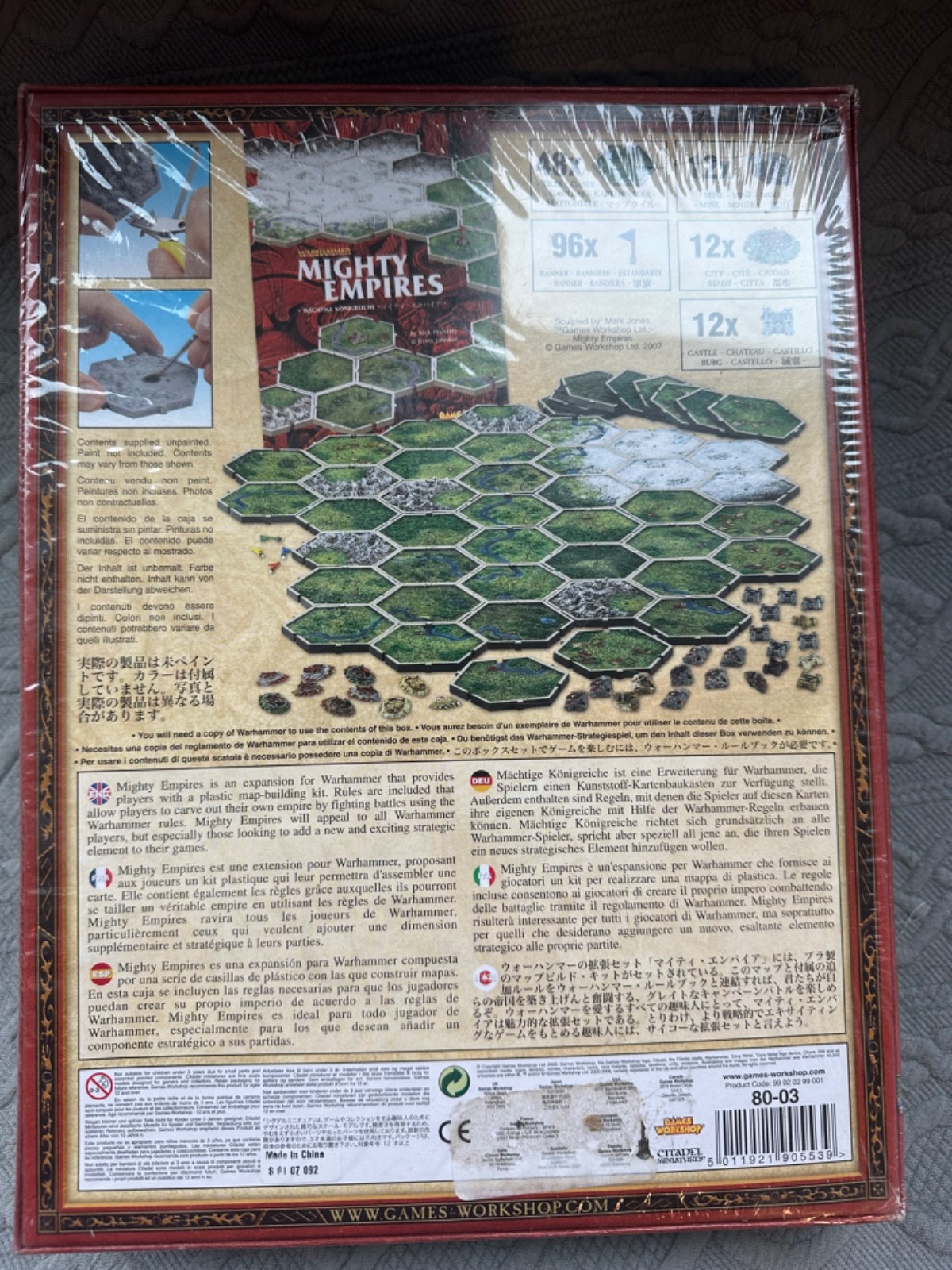 Warhammer Mighty Empires Tiles Sealed Box Old World AOS