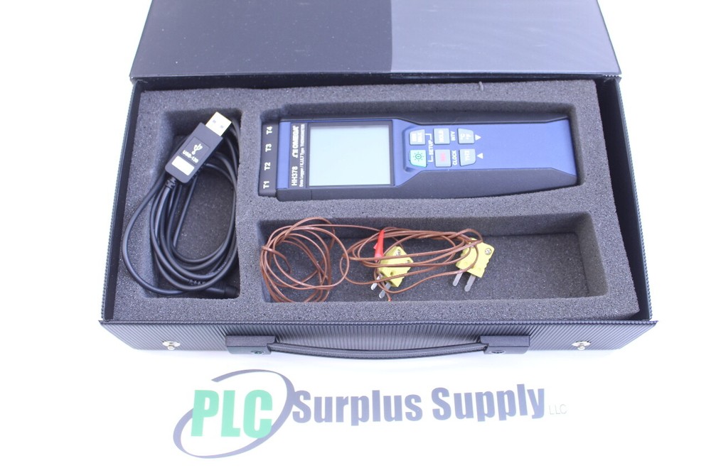Omega HH378 Data Logger/ K, J, E, T Typer Thermometer