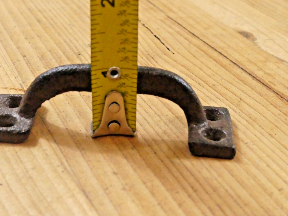 10 Cast Iron Handles Rustic Drawer Pulls Small Kitchen Window Farmhouse Knobs