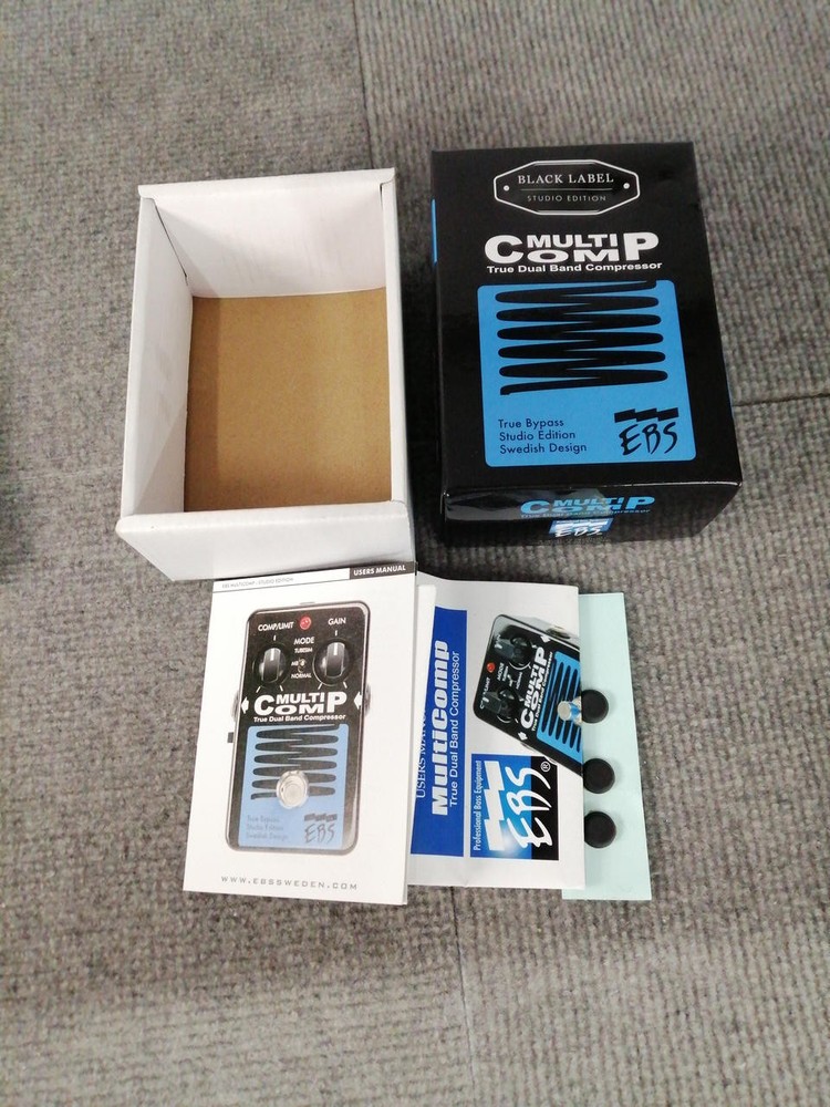 EBS Model MULTI COMP Compressor Effect Pedal