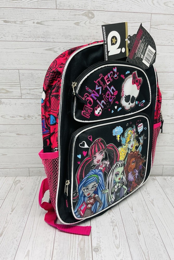 Monster High Small Backpack 14" x 12", New with Tag！