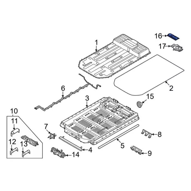 Genuine Ford Control Module LJ9Z-10B687-D