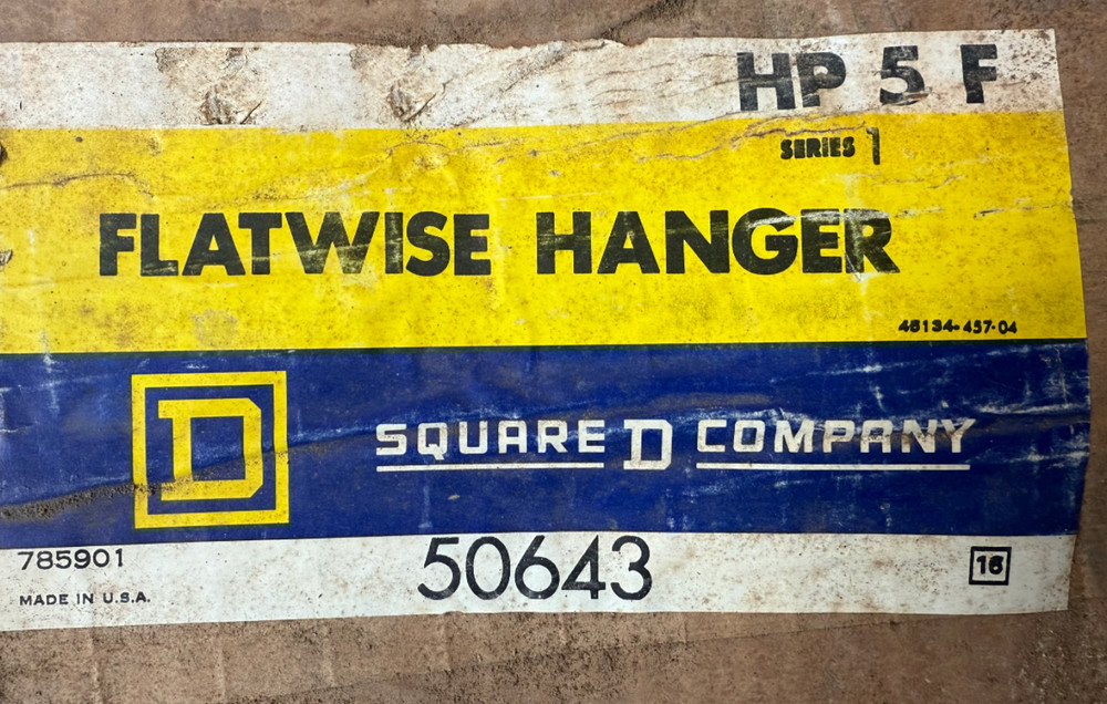 2 pcs Square D HP5F Flatwise Hangers