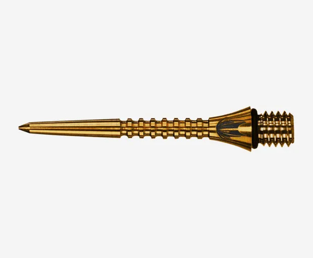 TARGET TITANIUM PRO GROOVED GOLD CONVERSION STEEL TIP POINTS - SET OF 3