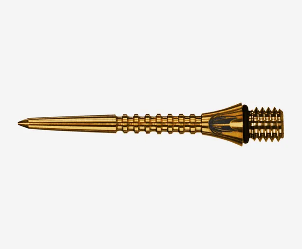 TARGET TITANIUM PRO GROOVED GOLD CONVERSION STEEL TIP POINTS - SET OF 3