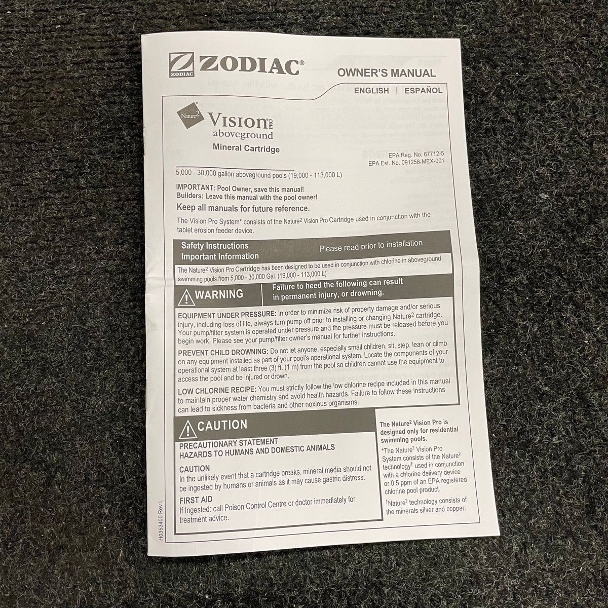 Nature 2, Vision Pro Aboveground Us*