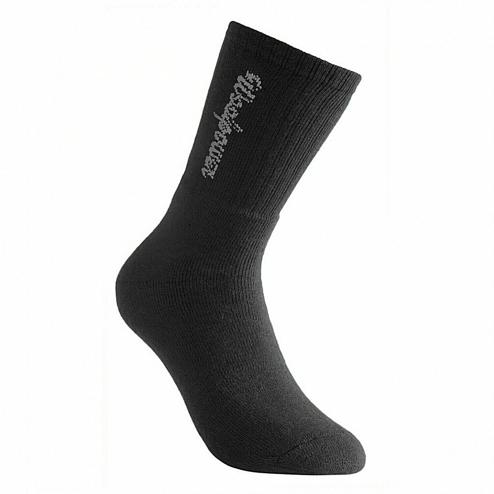 Woolpower Socke 400 Logo - Black 842400