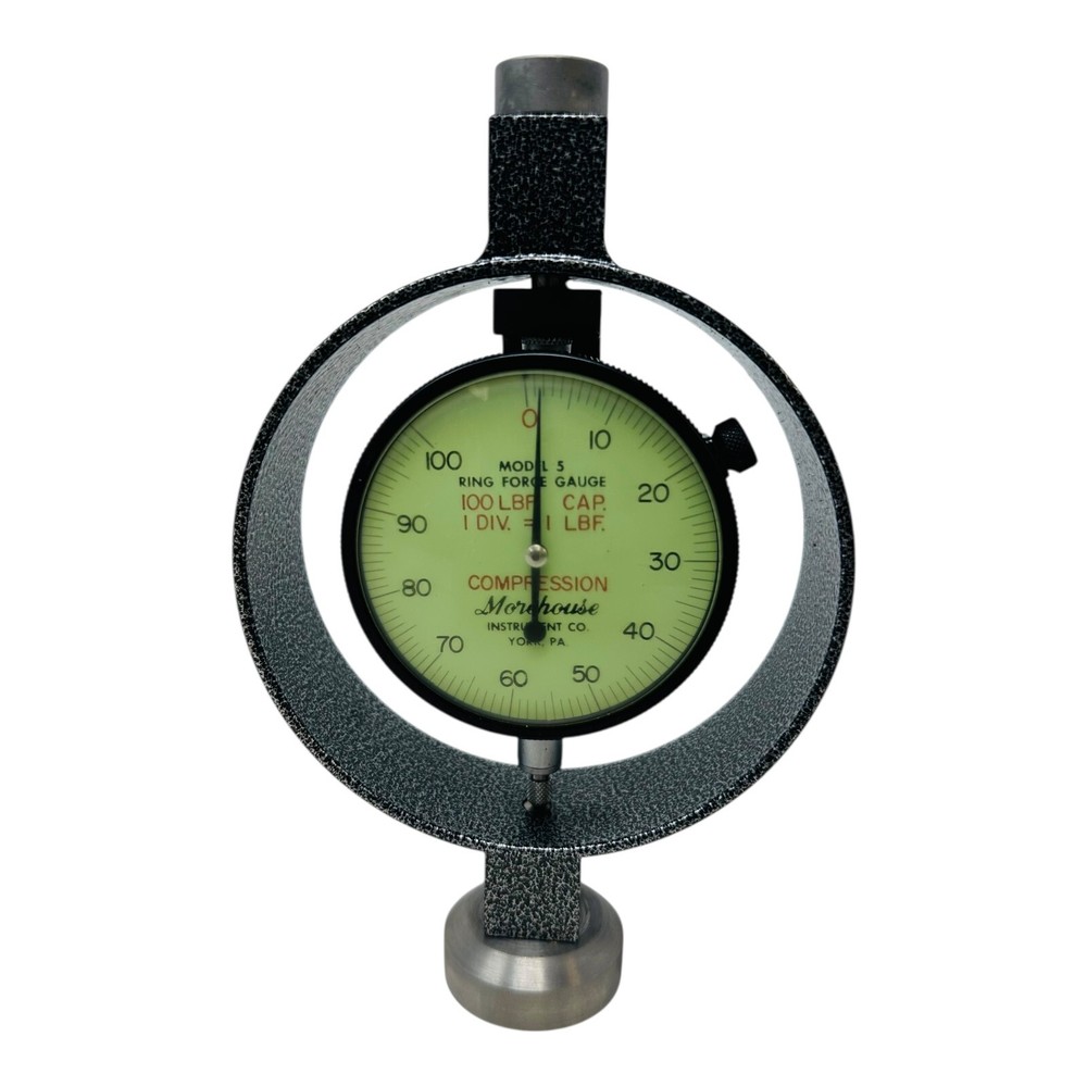 MOREHOUSE MODEL 5 RING FORCE GAUGE 100lbs