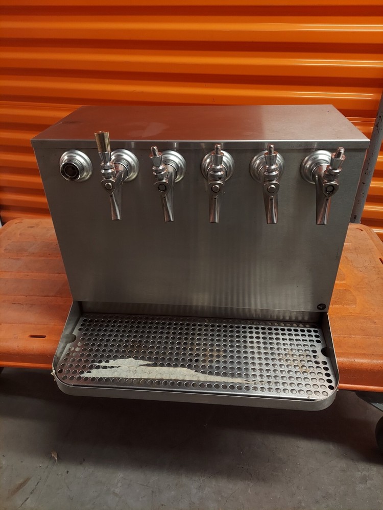 Micro Matic SB620 22" Underbar Draft Beer Dispensing Tower SS w/ Drip Tray